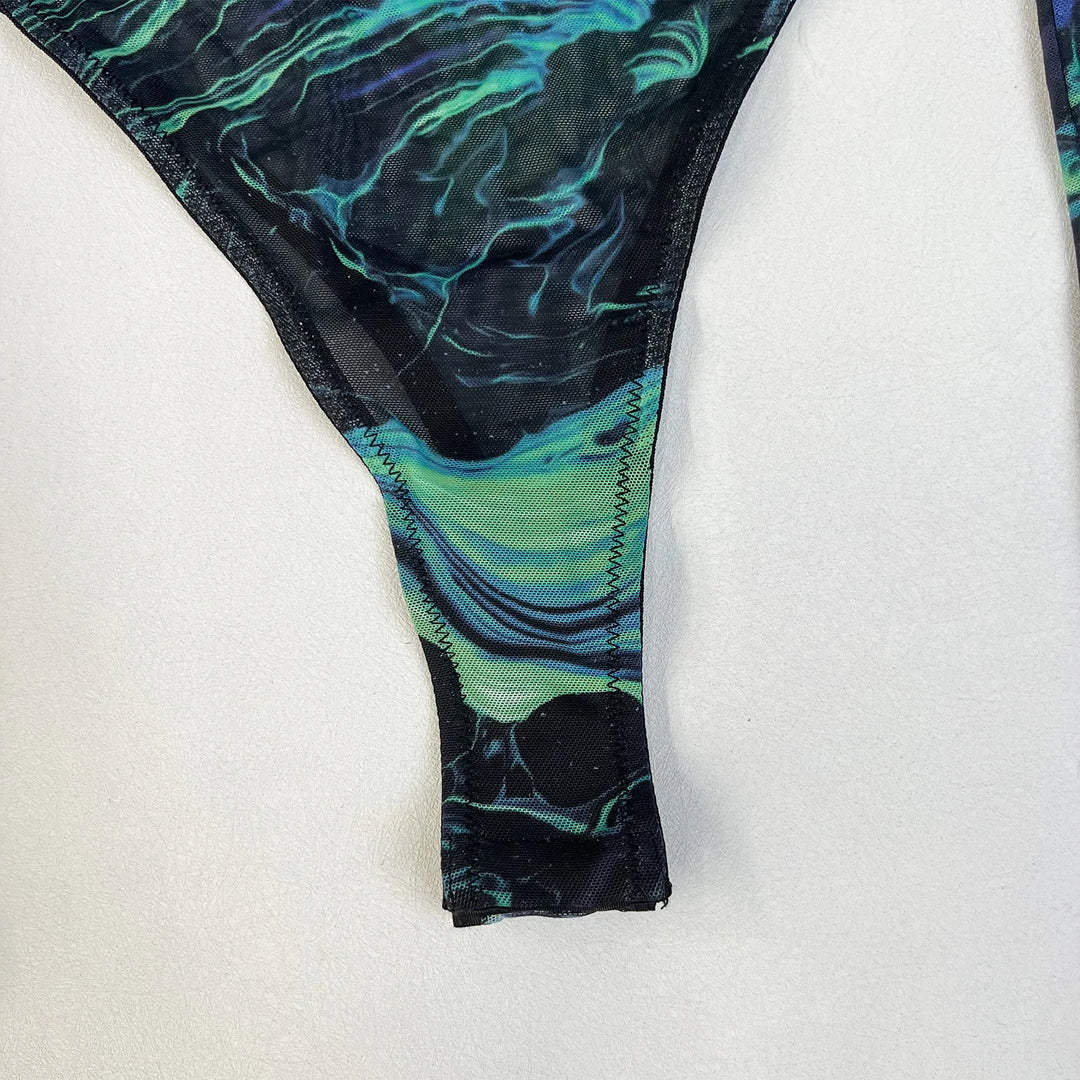 Body materiałowe tie dye